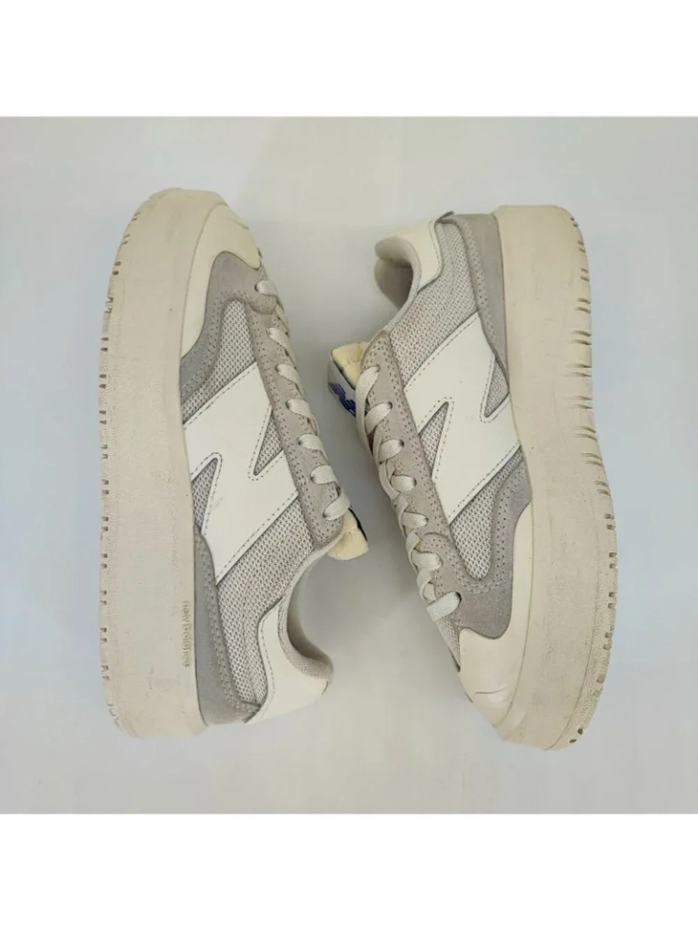 New Balance CT302 Men's Size 5 Sneakers Suede White Platform Shoes CT302RB